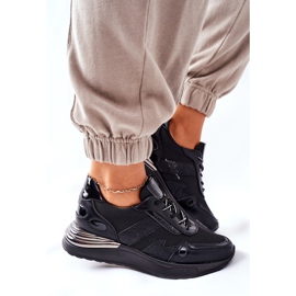 Vinceza Zapatillas Deportivas Mujer Zapatillas Negras Manitoba negro 3