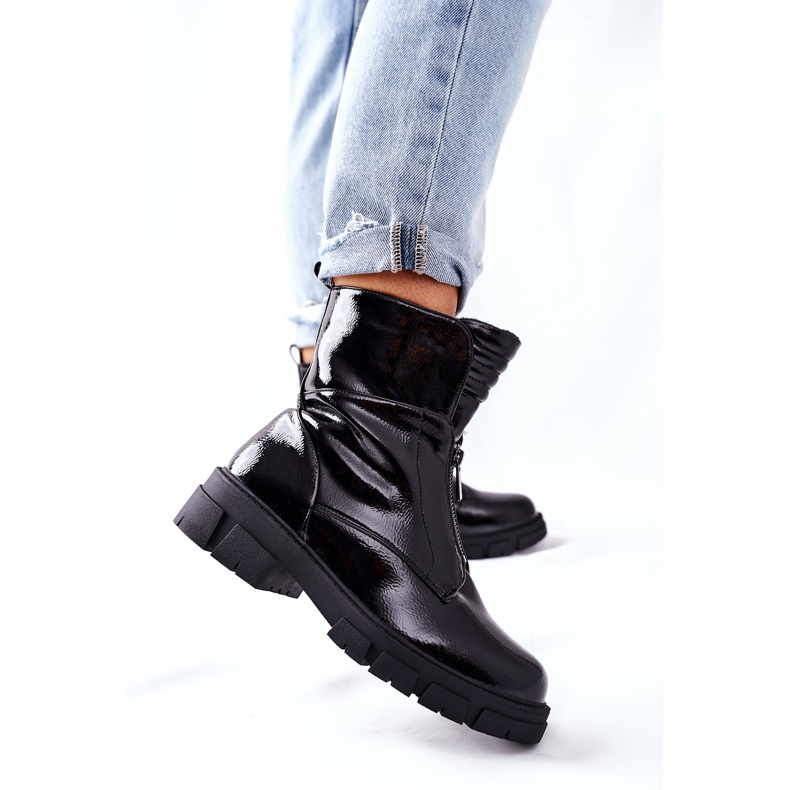 S.Barski Botas negras de mujer Nobleford negro 2