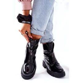 S.Barski Botas negras de mujer Nobleford negro 4