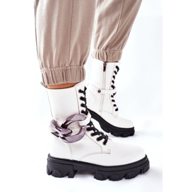 S.Barski S. Barski Botas de Mujer Blancas Jensen blanco 2