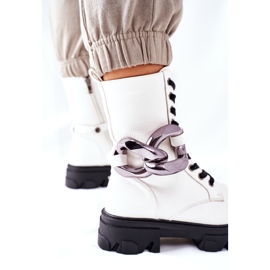 S.Barski S. Barski Botas de Mujer Blancas Jensen blanco 5