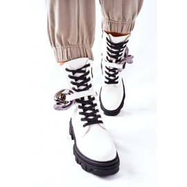 S.Barski S. Barski Botas de Mujer Blancas Jensen blanco 4