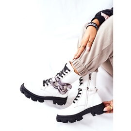 S.Barski S. Barski Botas de Mujer Blancas Jensen blanco 8