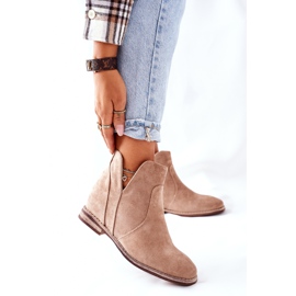 S.Barski Botas Mujer Con Cuña S. Barski Joiva Beige 2