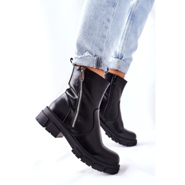 S.Barski Botas de mujer con estilo S. Barski Black Gles negro 4