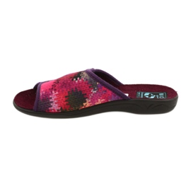 Pantuflas de Mujer Adanex 26265 Sweet rojo púrpura rosa 1