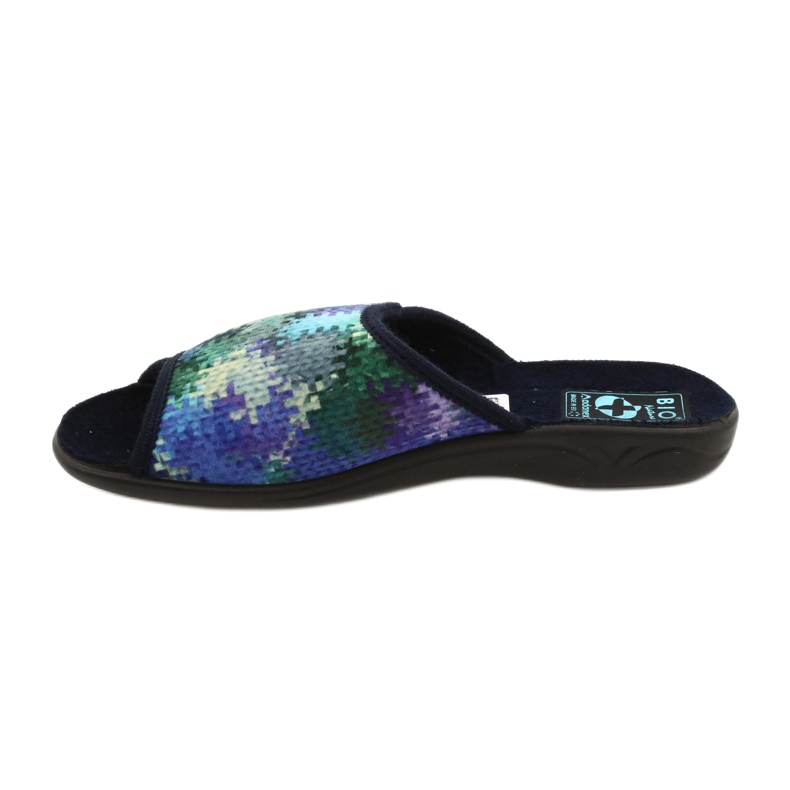 Pantuflas de Mujer Adanex 26264 Sweet azul marino azul verde 1