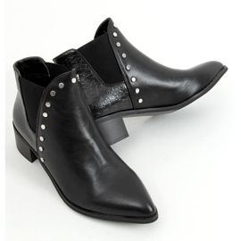 Botines Chelsea negros para mujer C753 Negro 3