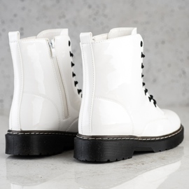 SHELOVET Botas blancas de moda blanco 4