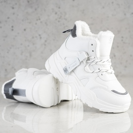 Evento Botas Calientes Zapatillas blanco 3