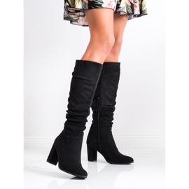 Seastar Botas negras clásicas en el poste negro 1