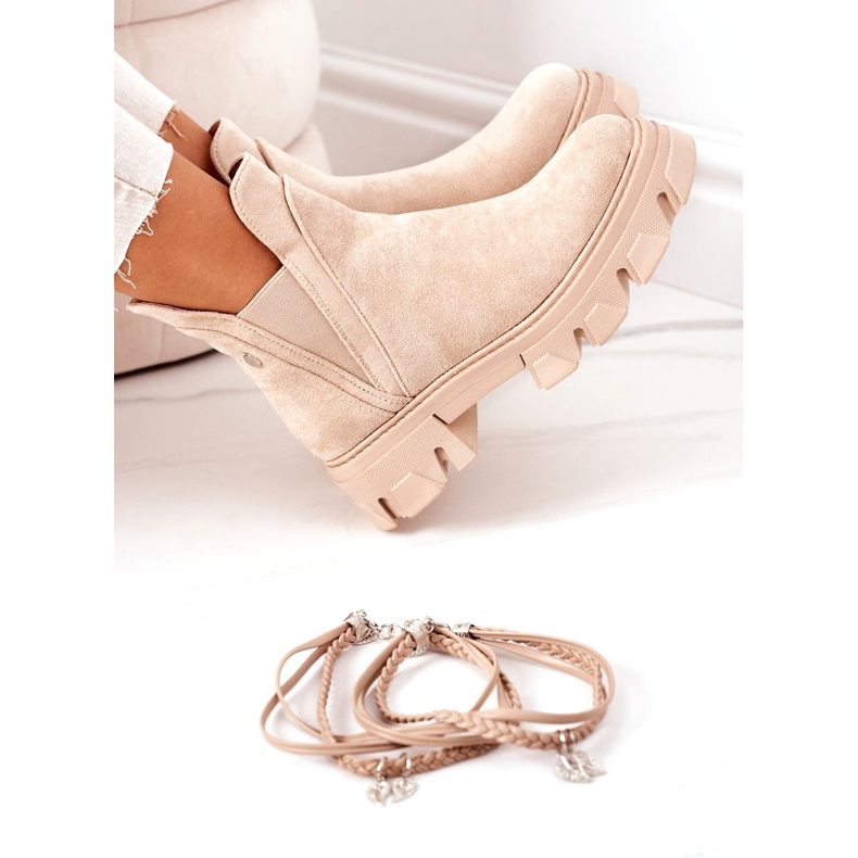 PS1 Warm Booties Botas Jodhpur Beige Buena Idea 5 PS1 Warm Booties Botas Jodhpur Beige Buena Idea 5