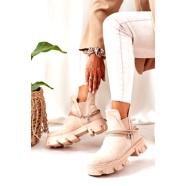 PS1 Warm Booties Botas Jodhpur Beige Buena Idea 2 PS1 Warm Booties Botas Jodhpur Beige Buena Idea 2