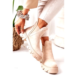 PS1 Warm Booties Botas Jodhpur Beige Buena Idea 1 PS1 Warm Booties Botas Jodhpur Beige Buena Idea 1