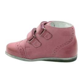 Zapatos de piel rosa Hugotti 2