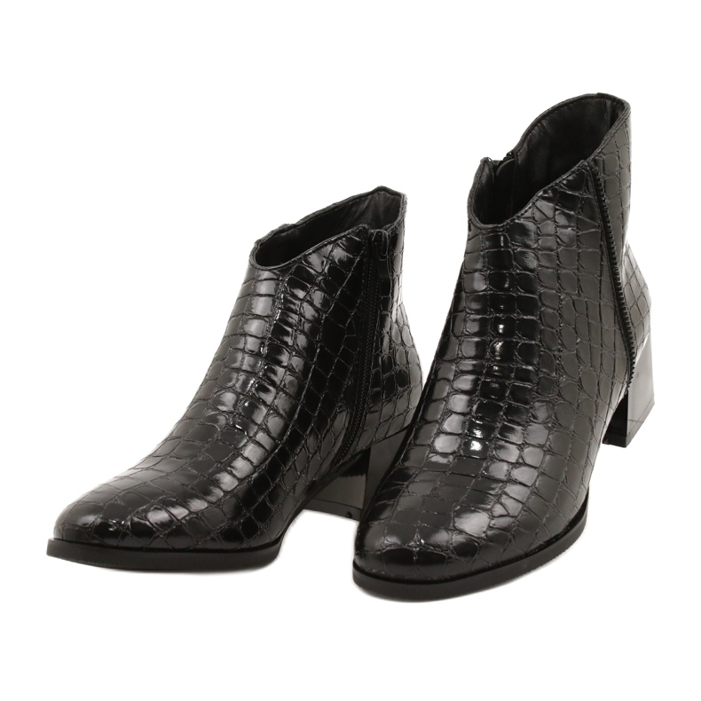 M.Daszyński Botas aislantes con cremallera Daszyński MR2130-8 negro 2