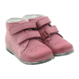 Zapatos de piel rosa Hugotti 4
