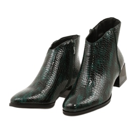M.Daszyński Botas aislantes Daszyński MR2130-8 Verde negro 2