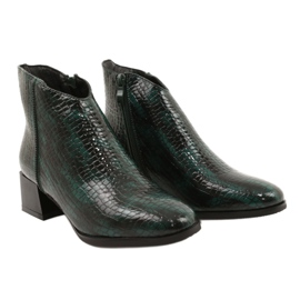 M.Daszyński Botas aislantes Daszyński MR2130-8 Verde negro 4