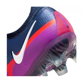 Zapatillas de fútbol Nike Phantom GT2 Elite Fg M CZ9890-415 naranja, púrpura, azul marino violeta 1