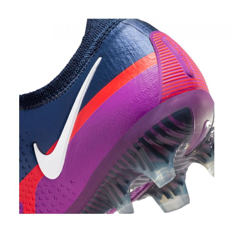 Zapatillas de fútbol Nike Phantom GT2 Elite Fg M CZ9890-415 naranja, púrpura, azul marino púrpura 1