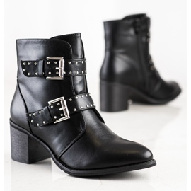 Sixth Sense Botas de rock con tacones altos negro 1 Sixth Sense Botas de rock con tacones altos negro 1