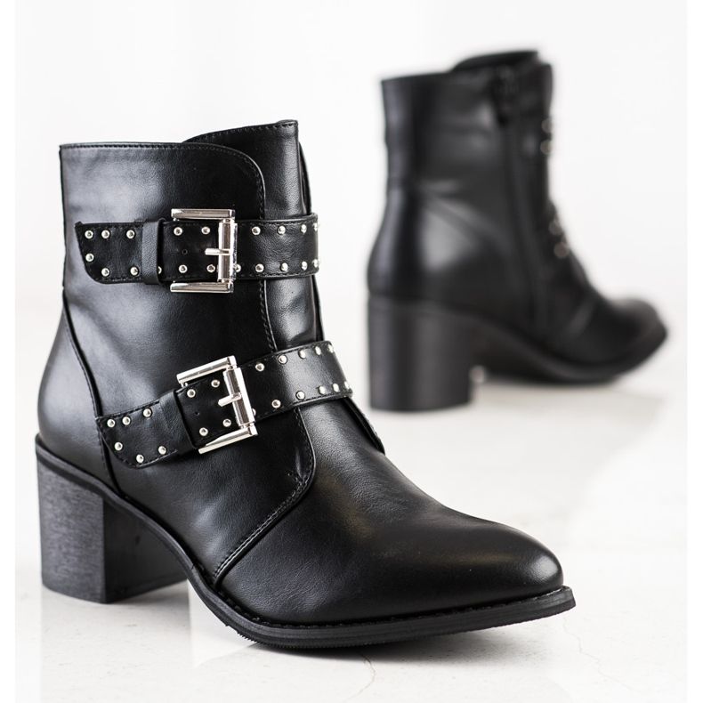 Sixth Sense Botas de rock con tacones altos negro 1