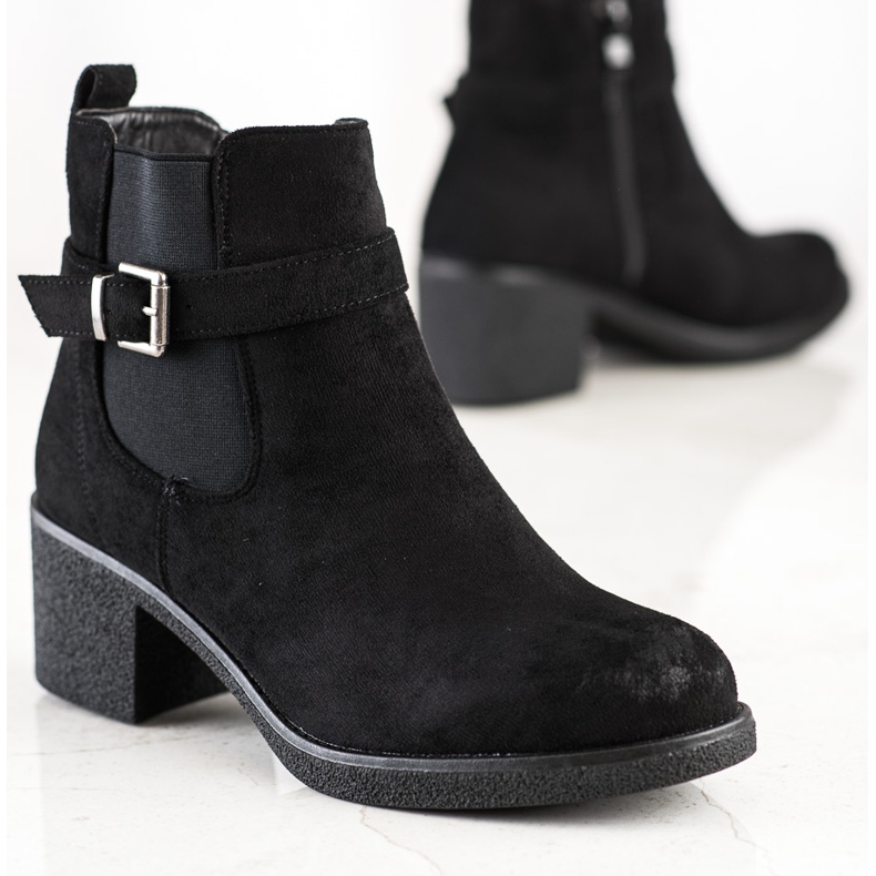 Marquiz Botas casuales cómodas negro 1