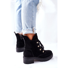 Botas Negras Mujer Ante Nicole 2674 negro 7