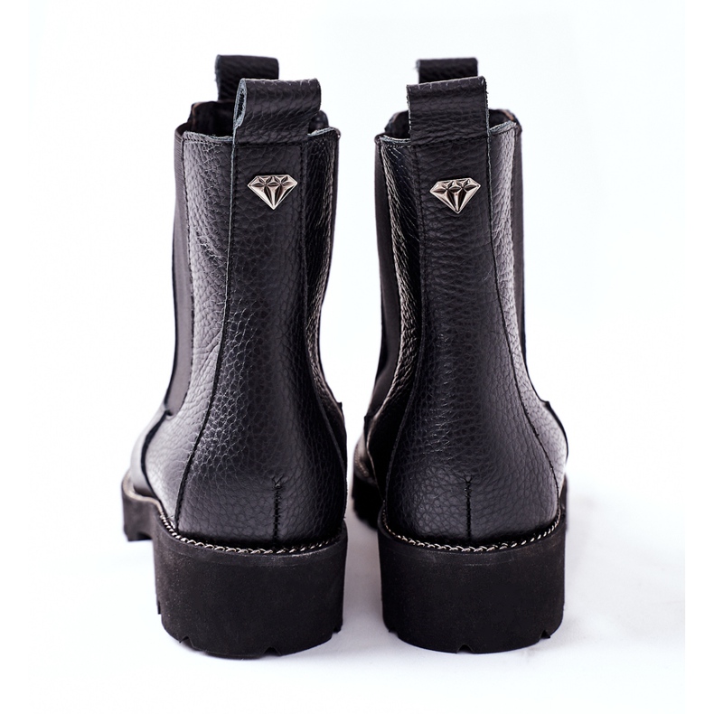 Botines Chelsea negros Black Nicole 2672 1