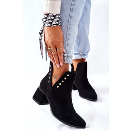 Lewski Shoes Botas De Ante Con Recortes De Mujer Lewski Black 3074 / B negro 1 Lewski Shoes Botas De Ante Con Recortes De Mujer Lewski Black 3074 / B negro 1