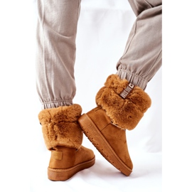 Botas de nieve para mujer Big Star II274127 Camel marrón 5