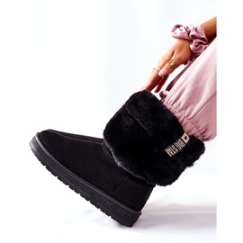 Botas de nieve para mujer Big Star II274123 Black negro 5