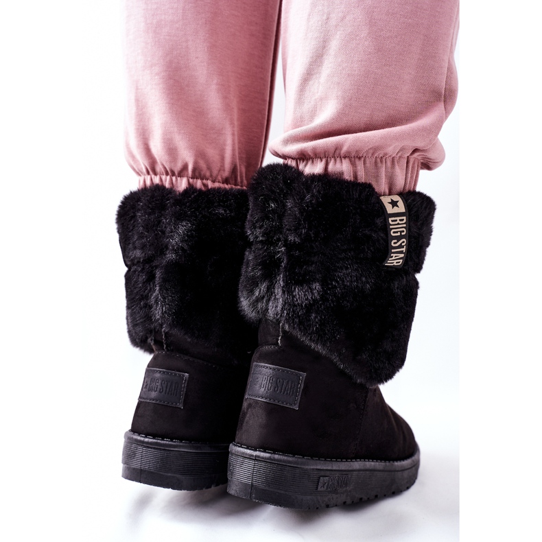 Botas de nieve para mujer Big Star II274123 Black negro 1