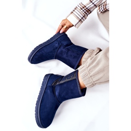 Botas de nieve para mujer Big Star EE274416 Azul marino 1