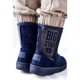 Botas de nieve para mujer Big Star EE274416 Azul marino 3