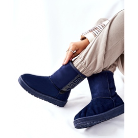 Botas de nieve para mujer Big Star EE274416 Azul marino 5