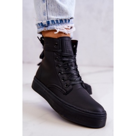 Zapatillas altas de mujer Big Star II274096 Negro 6