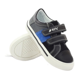 Zapatos de niño Bartek 15607 negro multicolor gris azul 3