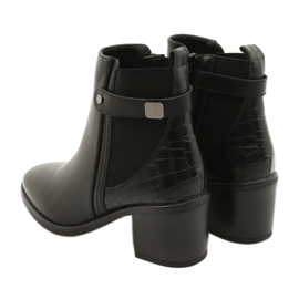 Botas clásicas aisladas de mujeres Sergio Leone BT630 Negro 5