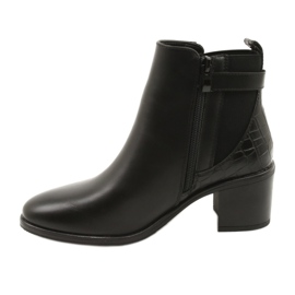 Botas clásicas aisladas de mujeres Sergio Leone BT630 Negro 2