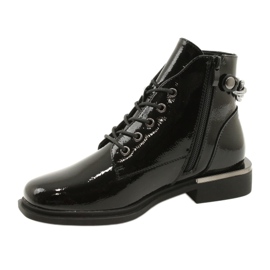 Botas Con Cadena Sergio Leone BT405 Negro 1