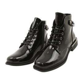 Botas Con Cadena Sergio Leone BT405 Negro 2