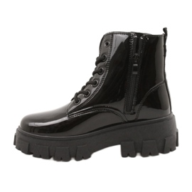 NEWS Novedades Trabajadores lacados Timberki 21BT26-4266 Negro 2