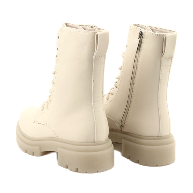 Botas de trabajadores beige Evento 21BT35-4235 4