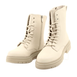 Botas de trabajadores beige Evento 21BT35-4235 2