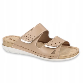 Inblu slippers zapatos de mujer 158D171 beige 1