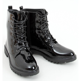 Botas lacadas en negro S1AX8039-38 Negro 1 Botas lacadas en negro S1AX8039-38 Negro 1