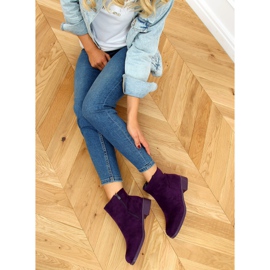 Botines Chelsea Violeta Clásicos para Mujer 6215 Violeta 3