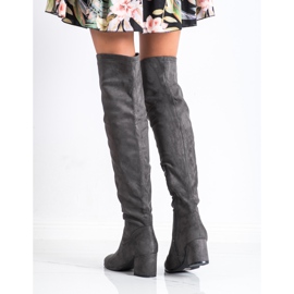Seastar Botas de mosquetero grises 2